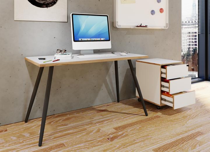 Produktbild VCM Holz Schreibtisch Bürotisch Salia 138x50