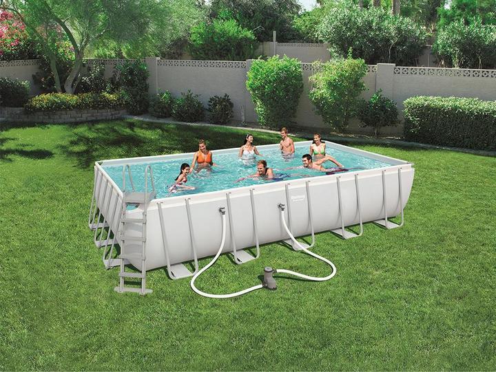 Produktbild Bestway Rectangular Frame Pool 671x366x132cm (671 x 366 x 132 cm)