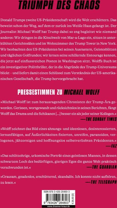 Produktbild Inkognito (Deutsch, Michael Wolff, 2025)