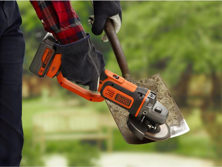Produktbild Black & Decker AkkuWinkelschleifer BCG720M1 (125 mm)
