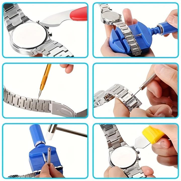 Image du produit PhoneLook Kit outils réparation montre (147 pièces) set d'horloger complet