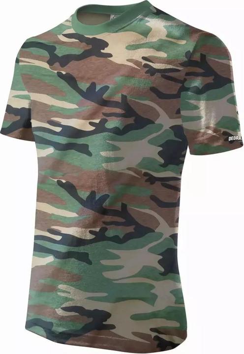 Dedra Herren-T-Shirt XL, CAMO 100 % Baumwolle (XL)