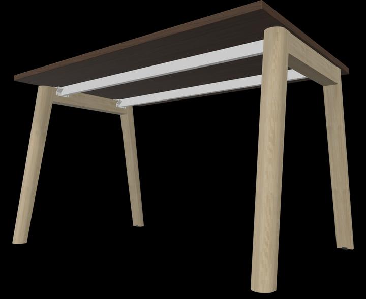 Actual product image Narbutas Nova Wood desk (1200 x 800 x 740 mm)