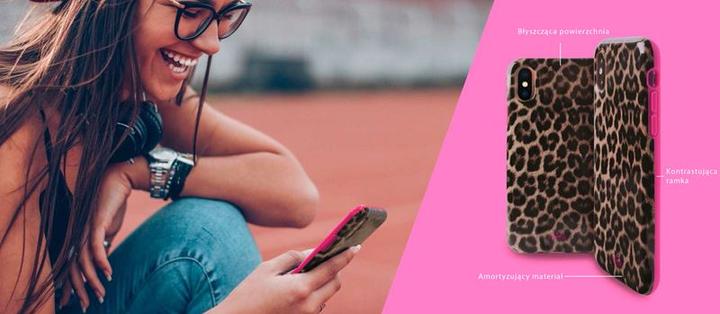Actual product image Puro Dėklas Glam Leopard Cover iPhone XR (leo 2) Limited Edition (Apple iPhone XR)
