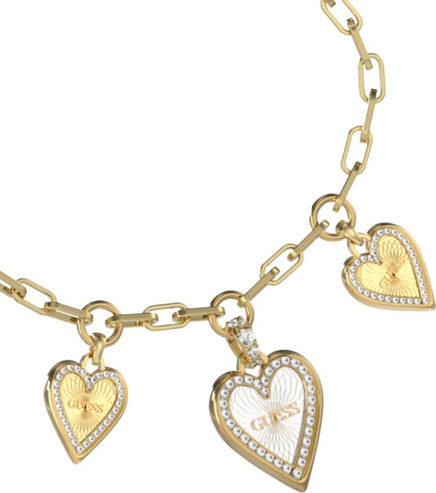 Produktbild Guess LOVE ME TENDER Armband (18.40 cm, Edelstahl, Emaille)