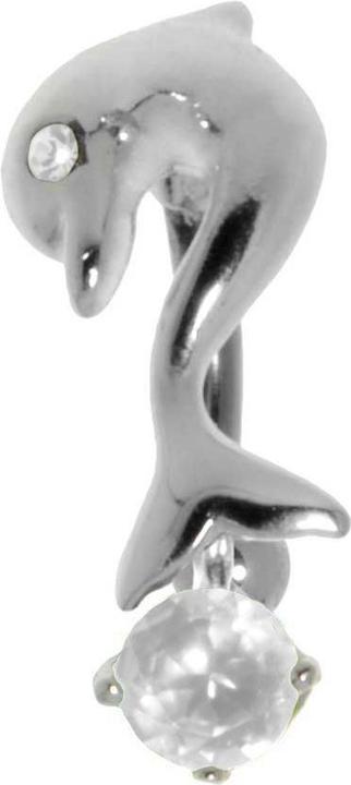 Bijouteria Bauchpiercing (Zirkonia, Chirurgenstahl 316L, Silber 925)