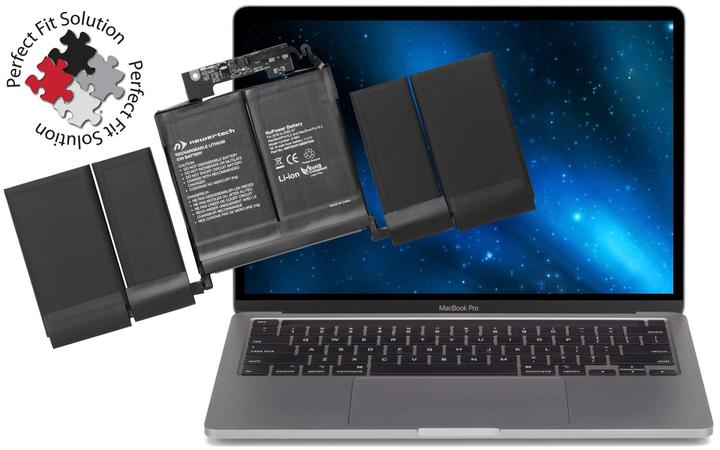 Produktbild Newertech 58W NuPower Batterie für MBP 13" (2018-2020) (58200 mAh)