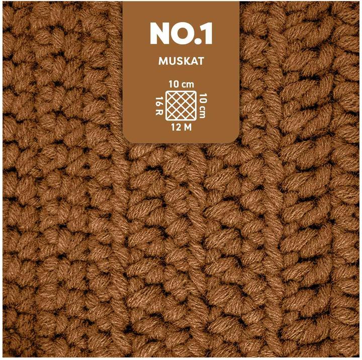 Produktbild Myboshi Wolle Nr.1 col.176 muskat 50 g, 55 m, 70 % PAN, 30 % WO (55 m)