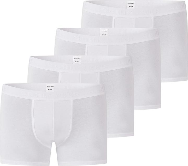 Immagine prodotto Schiesser Confezione da 4 pantaloncini / pantaloni in cotone organico 95/5 per ragazzi (140, confezione da 4)