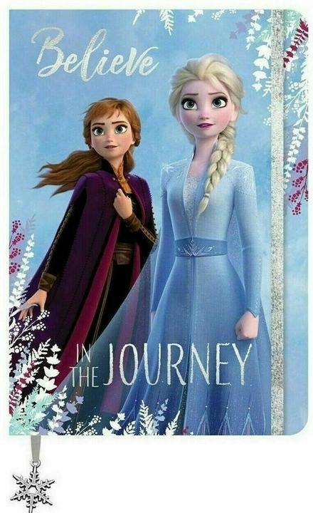 Produktbild Disney Frozen Notizbuch Believe In The Journey Disney A5 (Harter Einband)