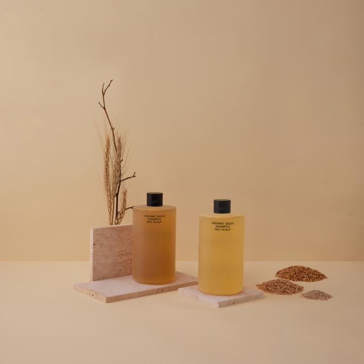 Image du produit Whamisa Shampooing aux graines biologiques (490 ml, Shampoing liquide)
