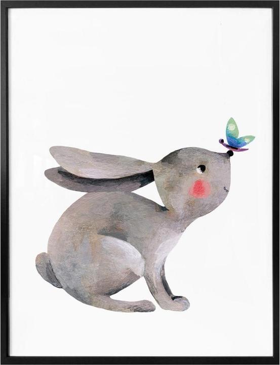Produktbild Trenddeko Blanz - Kleiner Hase (60 x 80 cm)