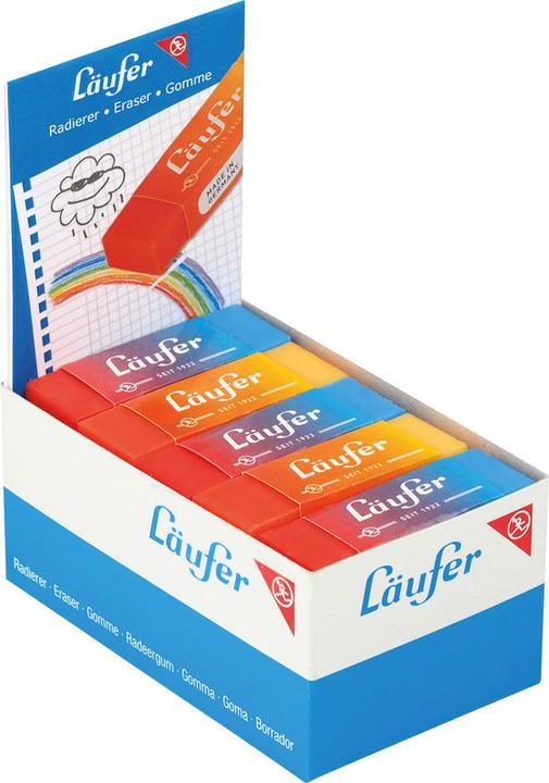 Actual product image Läufer Eraser Plast Color 2 pieces