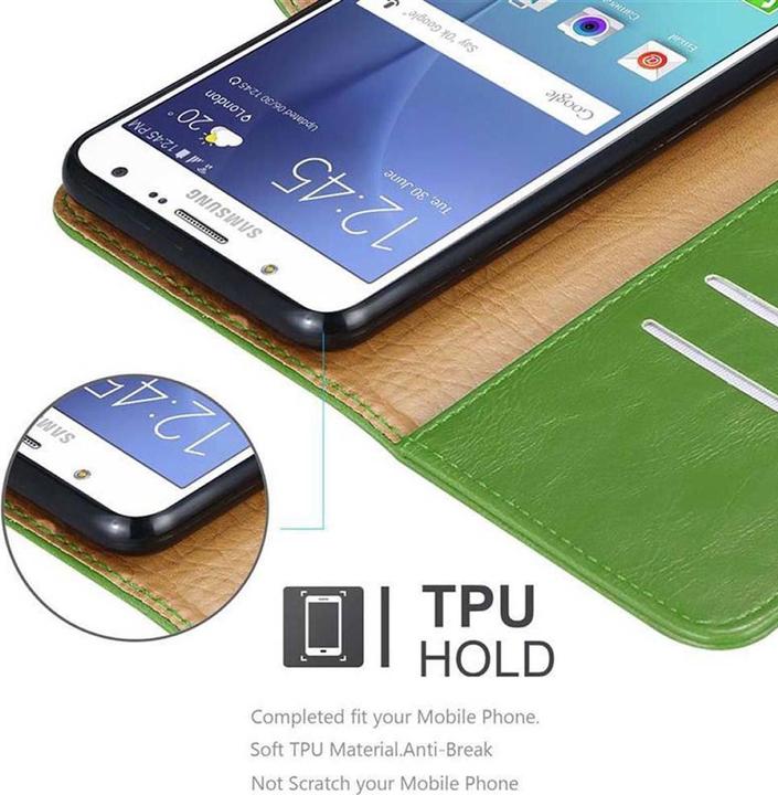 Actual product image Cadorabo Book Luxury Cover (Samsung Galaxy J7)