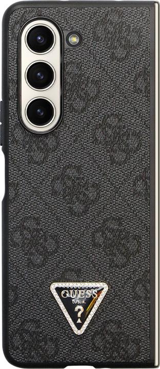 Actual product image Guess 4G Triangle Case Metal Logo for F946B Samsung Galaxy Z Fold5 - black (Samsung Galaxy Z Fold5)