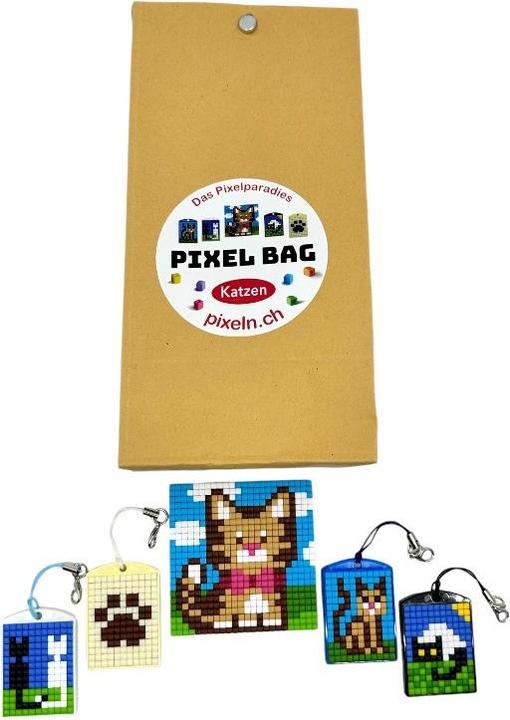 Produktbild pixeln.ch Pixel Bag – Das kreative Pixel-Set Katzen
