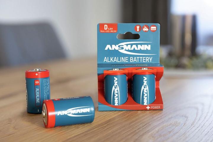 Produktbild Ansmann Mono (D)-Batterie Alkali-Manga (4 Stk., D, 1300 mAh)
