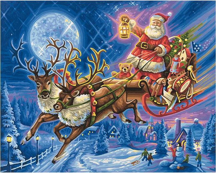 Produktbild Schipper MNZ Weihnachtsmann Schlitten