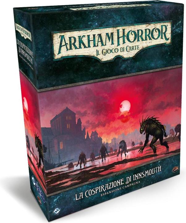 Produktbild Asmodée Arkham Horror LCG - Die Innsmouth-Verschwörung: Kampagnenerweiterung