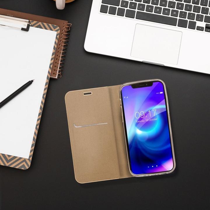 Produktbild OEM Book case LUNA Book Gold for SAMSUNG A55 5G gold (Samsung Galaxy A55)
