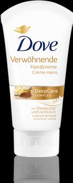 Produktbild Dove Verwöhnende Handcreme mit Sheabutter und Vanilleduft (75 ml)