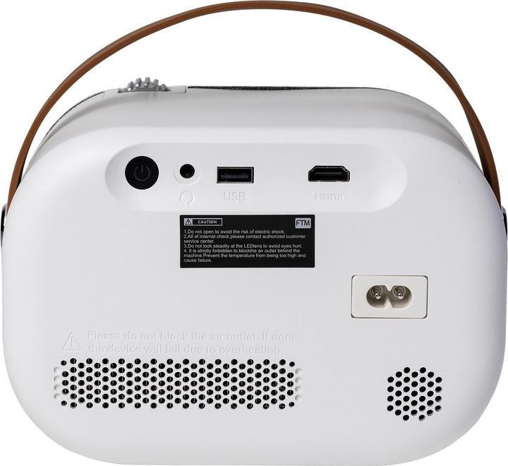 Actual product image FTM Projektor Mini, ANSI-Lumen: 200 lm, Auflösung: 1920 x (Full HD, 200 lm)