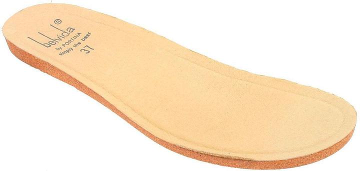 Actual product image Belvida Kork-Fussbett mit Latexeinlage