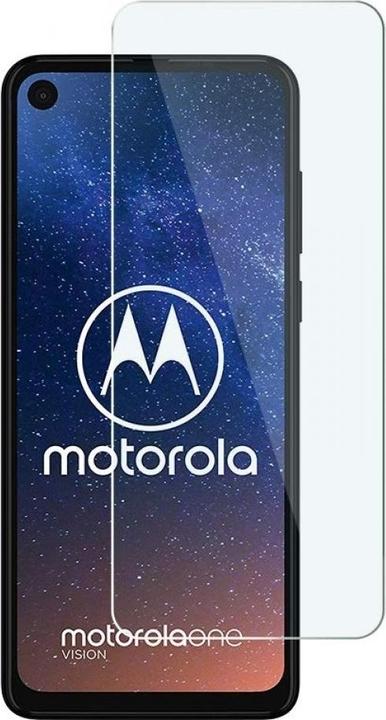 Actual product image Screenguard Motorola One Vision Protective Glass Film Case Friendly Design (1 Piece, Motorola One Vision)