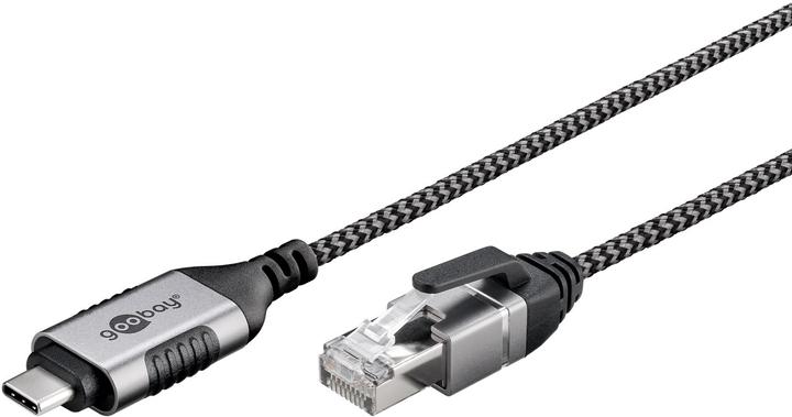 Immagine prodotto Goobay Cavo Ethernet da USB-C 3.1 a RJ45, sottile, 10 m (USB 3.1, RJ45 (1x))
