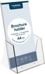 Produktbild Europel Tisch-Prospekthalter, A5 hoch, 1 Fach, glasklar (A5)