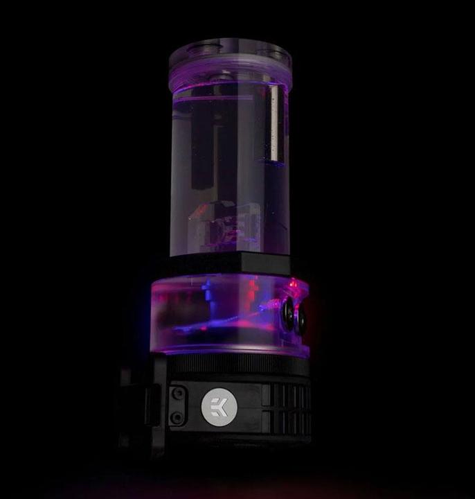 Actual product image EKWB EK-Quantum Kinetic TBE 200 D5 PWM D-RGB - Acrylic