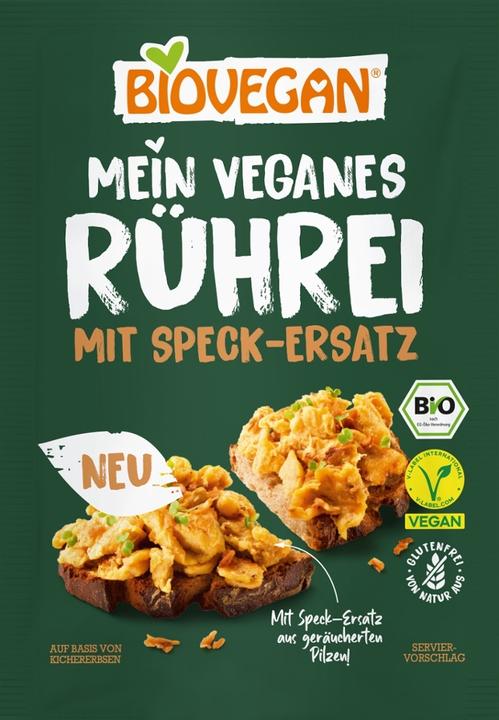 Biovegan Mes oeufs brouillés végétaliens avec substitut de bacon (50 g)