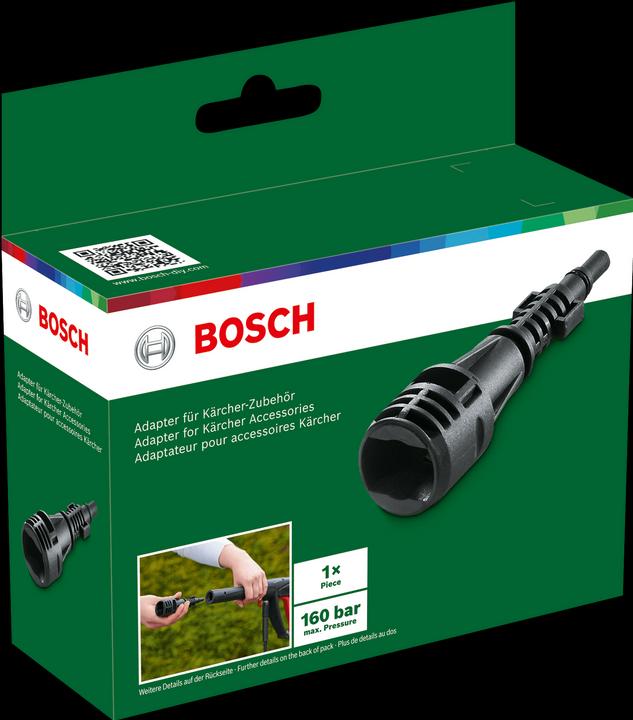 Produktbild Bosch Home & Garden Adapter für Kärcher-Zubehör für Aquatak