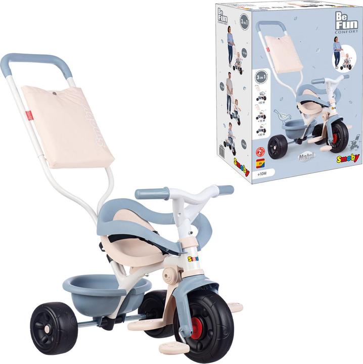 Image du produit Smoby Tricycle Be Fun Confort Bleu