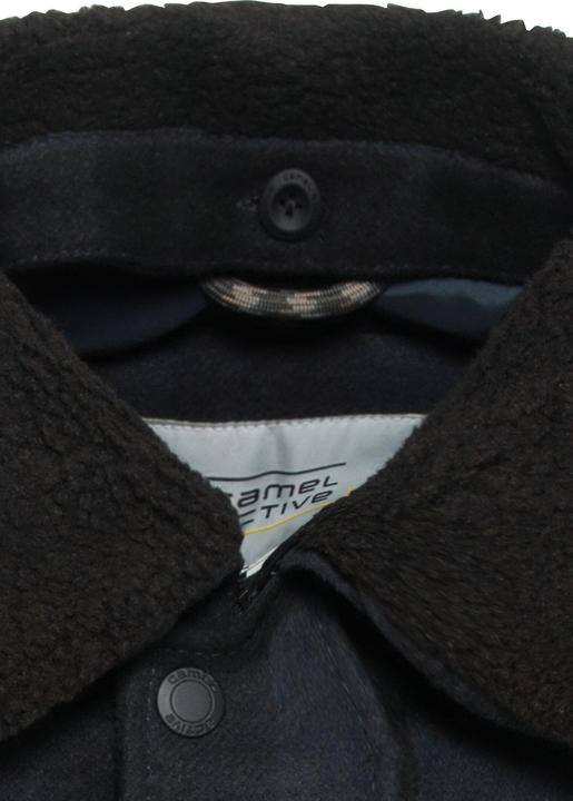 Actual product image Camel Active Checked transition jacket with detachable teddy collar (56)