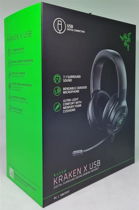 Image du produit Razer Kraken X (Filaire)
