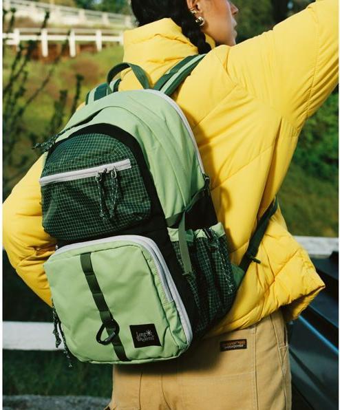 Actual product image Long Weekend Morro Convertible Backpack Moss (22 l)