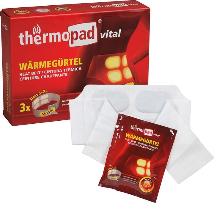 Immagine prodotto Thermopad Set di 3 cinture di riscaldamento (3 x, 380 g)