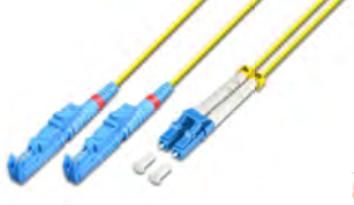 Actual product image Lightwin LWL Duplex Patch Cable Multimode (CAT7, 2 m)