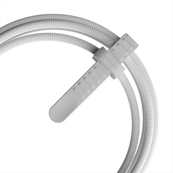Actual product image Nomad Kevlar USB-C to USB-C Cable 1,5 m White (1.50 m, USB 2.0, 240 W)