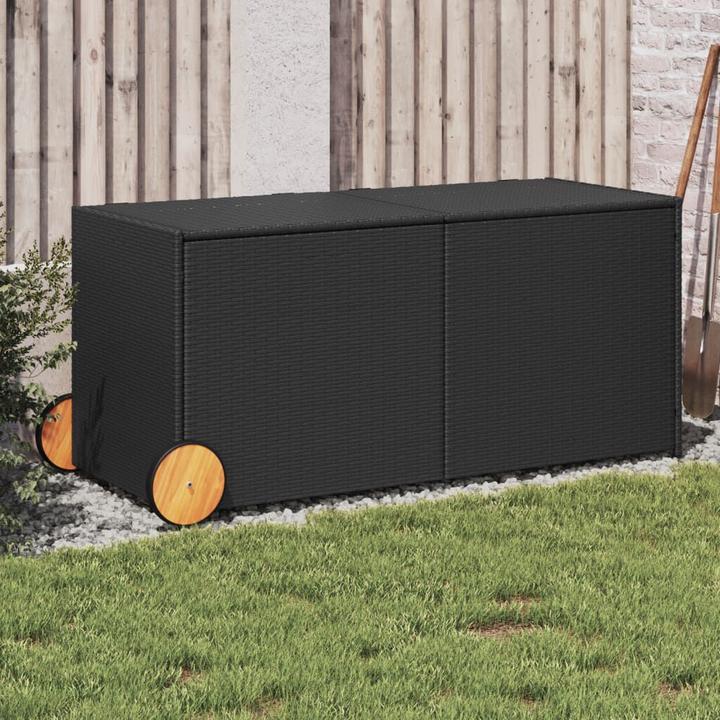 Immagine prodotto VidaXL Gartentruhe mit Rollen 283L