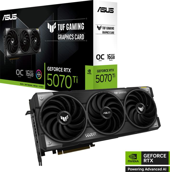 ASUS TUF GeForce RTX 5070 Ti OC Edition (16 GB)