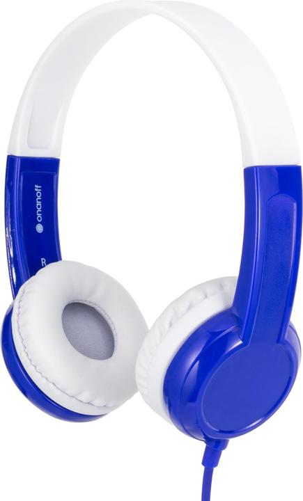 Produktbild Buddyphones kids headphones wired Discover (Blue)