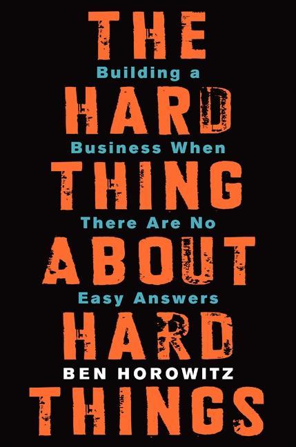 Produktbild The Hard Thing about Hard Things (Englisch, Ben Horowitz, 2014)
