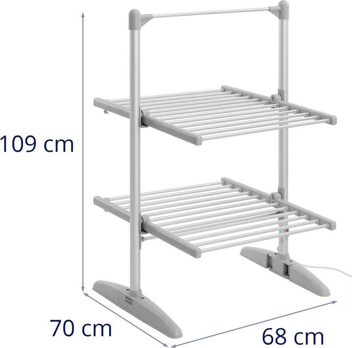 Actual product image Ulsonix Heated Clothes Airer