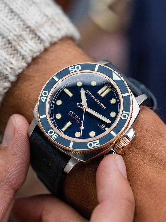 Actual product image Spinnaker SP-5088-05 Hull Diver Automatic 42mm 30ATM (Diving watch, 42 mm)
