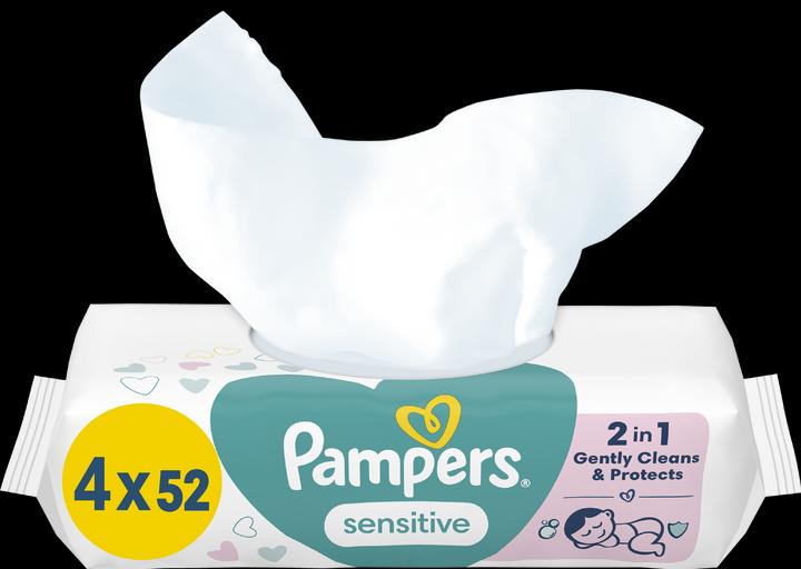 Pampers Wipes Sensitive 208CT (208 Stück)