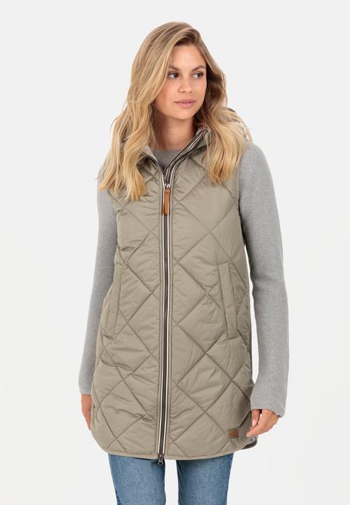 Actual product image Camel Active Long waistcoat with hood in recycled polyester (42)