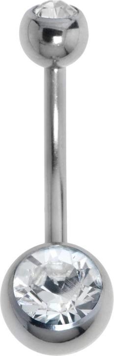 Image du produit Bijouteria Piercing nombril (Titane, Cristallin)