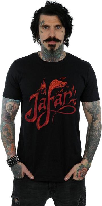 Produktbild Disney Aladdin Movie Jafar Flames Logo TShirt (M)